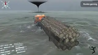 Spintires: deliver log to objective by truck type C-4320 (map:flood)