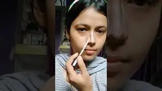 Tiktok Viral Nose👃 Contouring Hack Testing 🔥#hacks #shorts #youtubeshorts #contour #viralhacks
