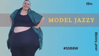 BBW JAZZY PEAR PLus🍑💃 SSBBW Fat Body🔥 PLUSSIZE Models Biography |Fashion beauty |Facts |Big MODALS