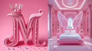 Choose your Name's First LETTER and see your dream bedroom 🤩🤗✨| AlphaEdits 