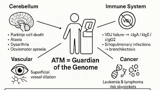 Ataxia Telangiectasia (AT) Explained | ATM Gene, Symptoms, Diagnosis, Management