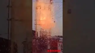 LEDAKAN BESAR KABEL LANGSUNG PUTUS 😱#shorts #viral #listrik