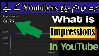 Impressions In Youtube | Youtube Impressions Click Through Rate | What Is Impression In Youtube