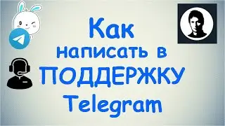 Как написать в поддержку Telegram / Связь с поддержкой Телеграмма