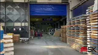 Y&uuml;ksek Hızlı PVC (Branda) Katlanır Kapı - Y&uuml;ksek Hızlı Kapılar