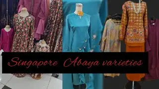 simple and stylish design Abaya @ Singapore