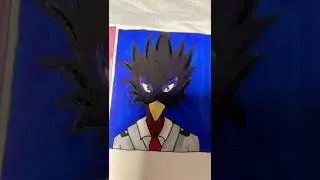 MHA Characters Genderbent Part 17 Tokoyami #tokoyami #darkshadow #drawing #characters #bnha #mha