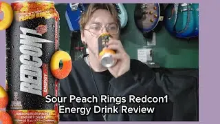 Sour Peach Rings Redcon1 Energy Drink Review