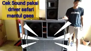 Cek Sound power full safari auto horeg!!