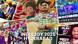 This is HUGE! 😱 IndiaJoy 2025 Hyderabad Vlog ft. @TheIndianBudgetGamer  - BONGS OUT OF BONG