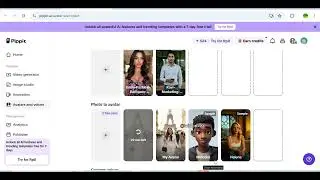 Tutorial Avatar Video pakai Pippit.ai