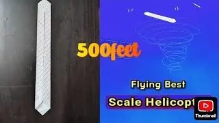 Best Flying Helicopter ((Like Scale)), notebook paper fly helicopter, new flying scale helicopter
