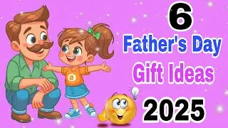 6 Amazing DIY Father's Day gift Ideas |Happy fathers day crafts | fathers day gifts 2025 |Cardmaking