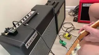 Boost Pedal Comparison Boss SD-1 vs Ibanez TS808 mini using Gibson Les Paul Standard 50s