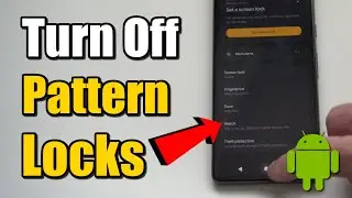 Как отключить графический ключ или PIN-код на телефоне Google Pixel (блокировка экрана)