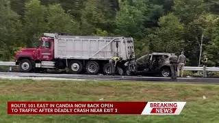 Route 101 East in Candia now back open to traffic after fatal crash