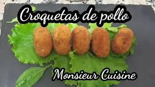 Croquetas de pollo en #monsieurcuisine #mambo #thermomix