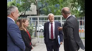 Consejo Académico Ampliado UBO recibe al Ministro Aldo Valle
