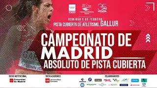 ATLETISMO - CAMPEONATO ABSOLUTO DE PISTA CUBIERTA - #Madrid #Atletismo #España #2025 #Athletics