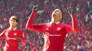 FIFA 23 CAREER MODE - ANTONY SOLO RUN VS ASTON VILLA (OFF-CAM GAMEPLAY)