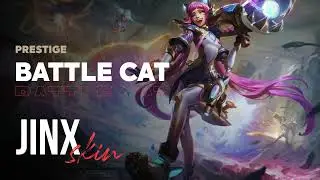 Battle Cat Jinx Prestige Edition - OP.GG Skin Review - League of Legends