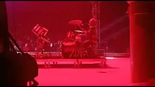Drum Set Stick Toss and Return!