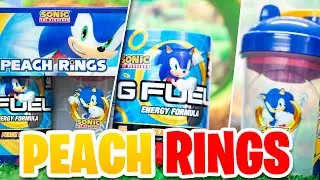 РАСПАКОВКА НОВОГО ВКУСА G-FUEL &laquo;SONIC PEACH RINGS&raquo; И ПЕРВЫЙ ТЕСТ ВКУСА В СРАВНЕНИИ С ДРУГИМИ НАПИТКАМИ!