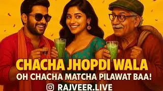 Chacha jhopdi wala sab ke baap chacha matcha pilawat baa 