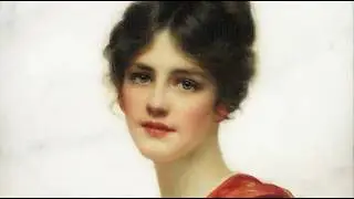 Portraits of Serene Female Beauty by William Clarke Wontner