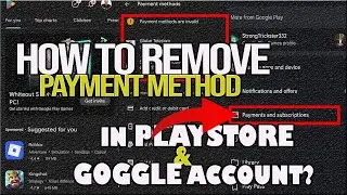 How to REMOVE GCASH as payment method in Playstore or Google Account?