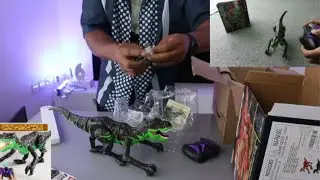 Unboxing and Setting Up the Dinosaur Remote Control Dinosaur T Rex Toy
