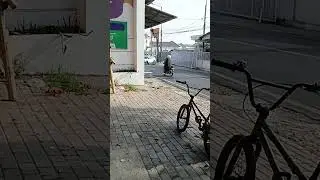 Riding with BMX #shorts