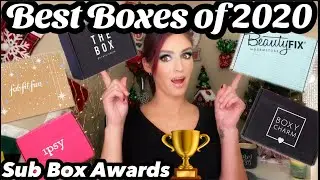 Best Subscription Boxes of 2020// Sub Box Awards 🏆