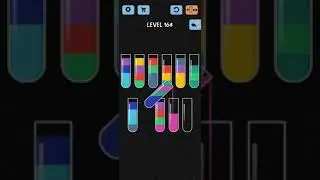 Water Color Sort Level 164 Walkthrough iOS/Android