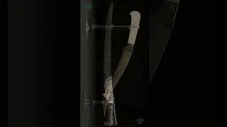 The beauty of Persian patterned crucible steel #iran