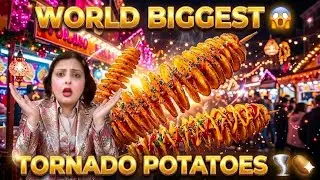 World Biggest Tornado Potatoes Street Food Nida Chughtai 