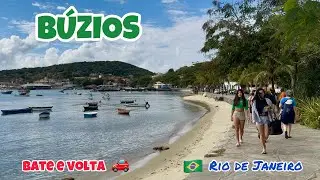 Dando uma volta pela famosa Búzios, na Região dos Lagos, no Rio de Janeiro! 4 K 🇧🇷