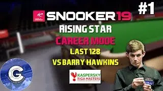 Snooker 19 Rising Star Career Mode #1 | THE JOURNEY BEGINS!