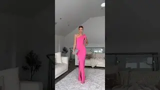 Wedding guest outfit ideas. Pink dress. Mango haul credit @robynpridmorex