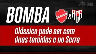 Bomba: Vila x Atlético pode ser com 2 torcidas e no Serra Dourada