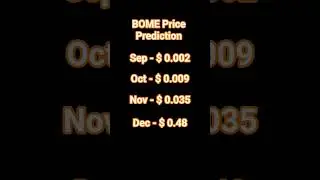 BOME Price Prediction #crypto