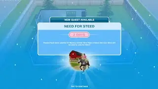The Sims Freeplay: Need For Steed Quest