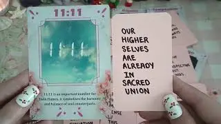 11.11 Ваша вторая половинка взяла на себя эту гадание, чтобы передать вам эти послания 🔥