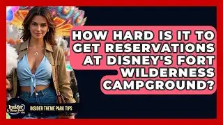 How Hard Is It To Get Reservations At Disney's Fort Wilderness Campground? - Insider Theme Park Tips