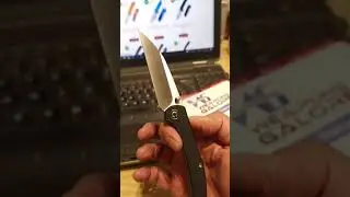 CIVIVI  Hadros thumb stud  Flipper Knife. Beautiful Every day carry #civivi micarta  Handle #weknife