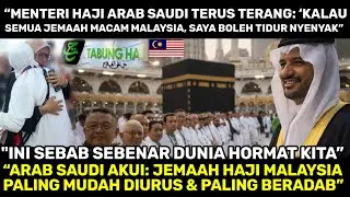 “BUKAN PUJIAN BIASA! KENYATAAN MENTERI HAJI ARAB SAUDI TENTANG MALAYSIA BUAT RAMAI TERHARU”