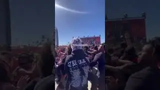 slimesito rolling loud moshpit #slimesito #sn8ke #shorts #music #rap #trap #drill