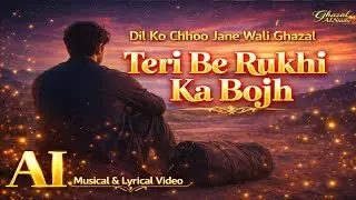Teri Be Rukhi ka Bojh | AI Cover Music | New Ghazal