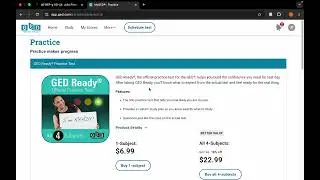 SEDES GED - Como Comprar un Examen de Practica (GED Ready)