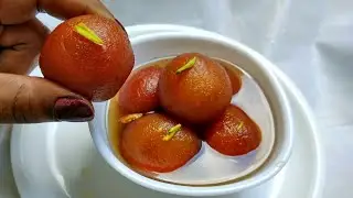 चावल के आटे के गुलाब जामुन बनाने की विधि | Rice flour Gulab Jamun Recipe